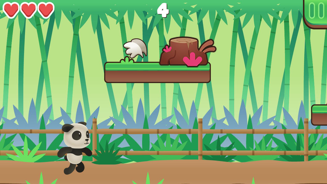 Panda Running