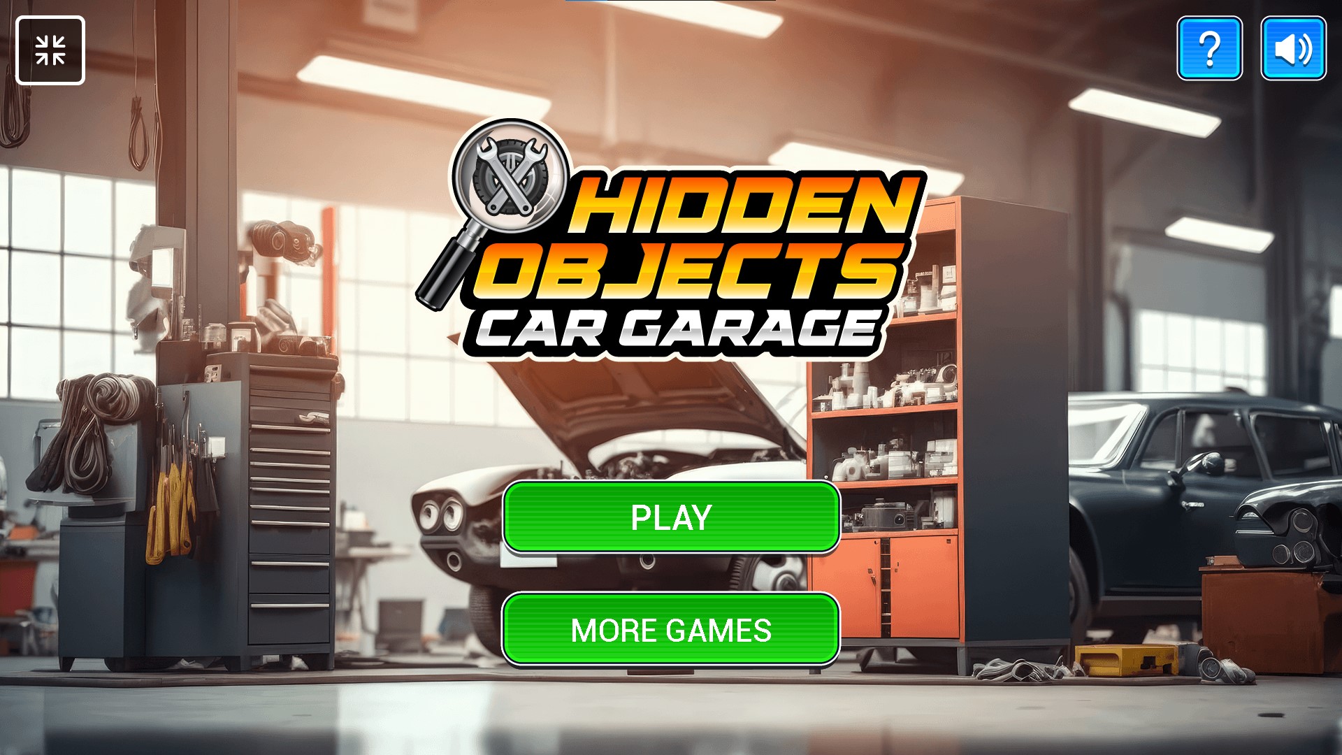 Hidden Objects - Car Garage